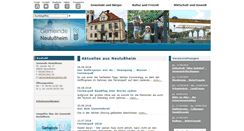 Desktop Screenshot of neulussheim.de